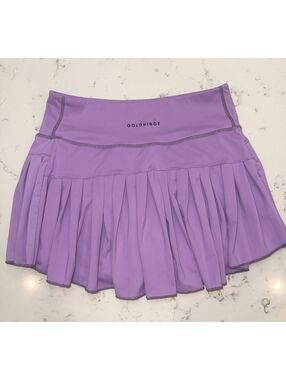 Purple Gold Hinge Skirt Small